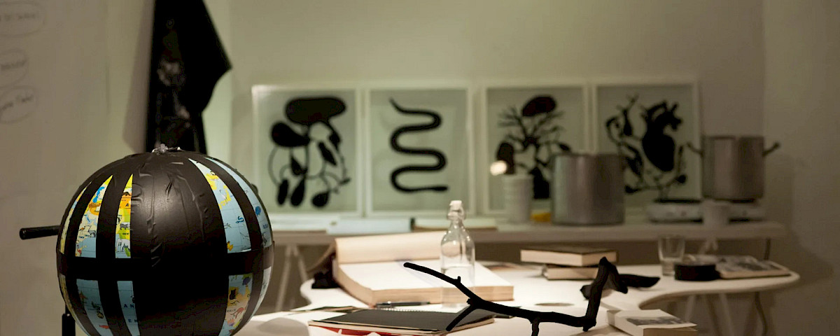 vue de la performance Deuxi&egrave;me Vie, Olivier Marboeuf (Espace Khiasma, 2012)